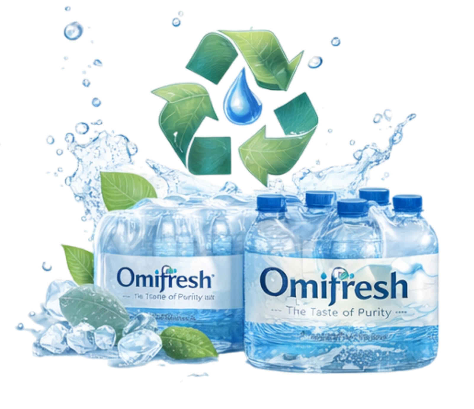omifresh opack of bottle water